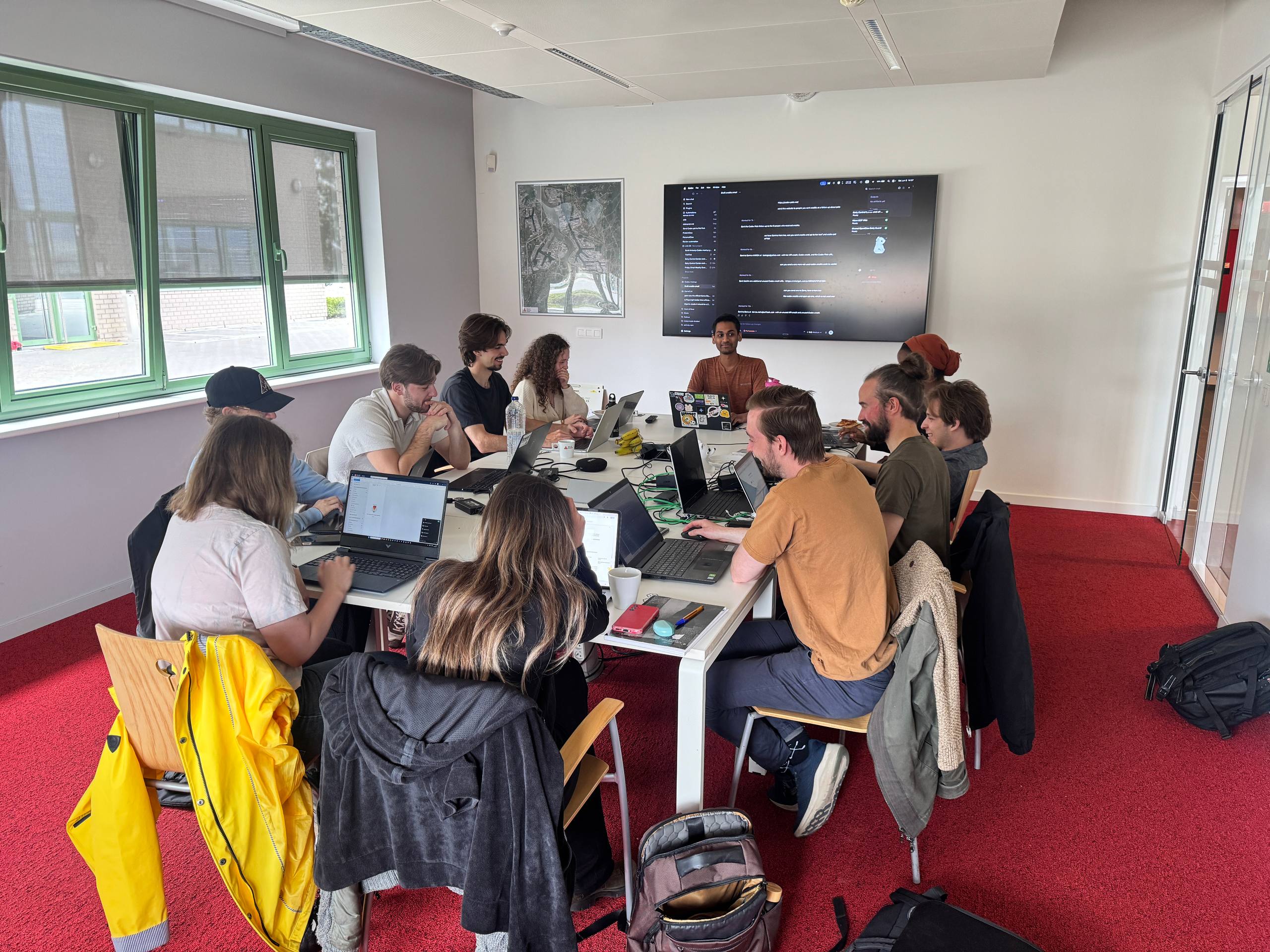 The shared workspace at The Vessel